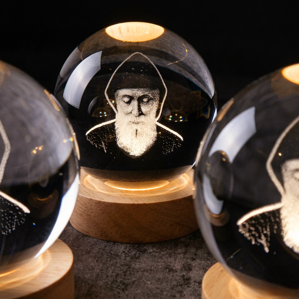 Saint Charbel Cristal ball
